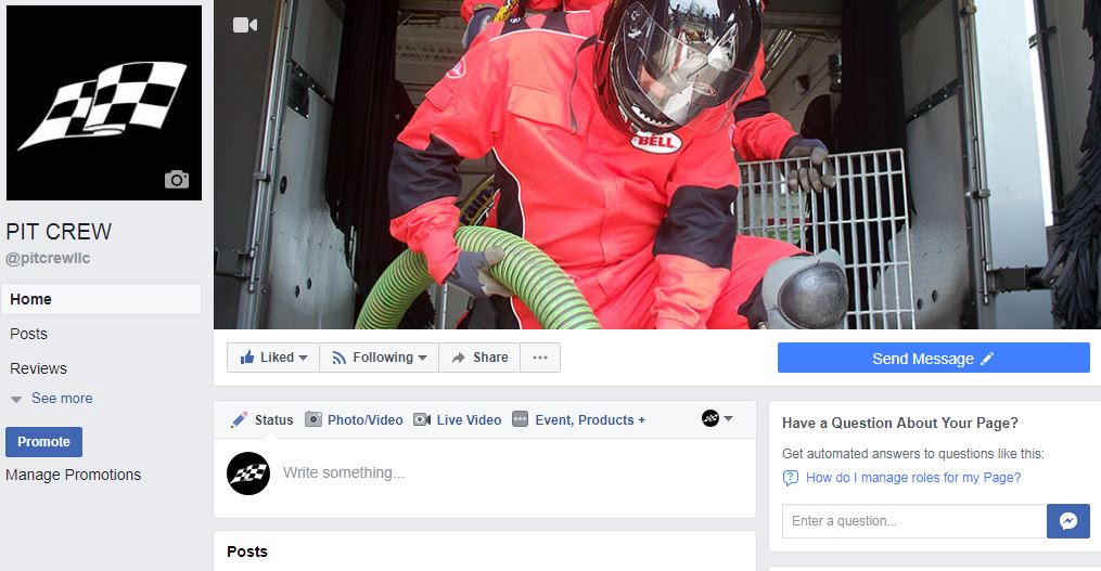 Pit Crew's Facebook page, Richmond, VA